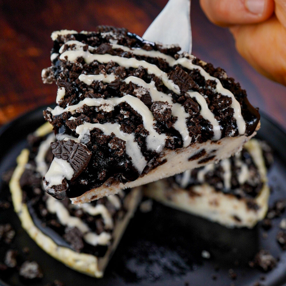 Oreo Protein Cheesecake