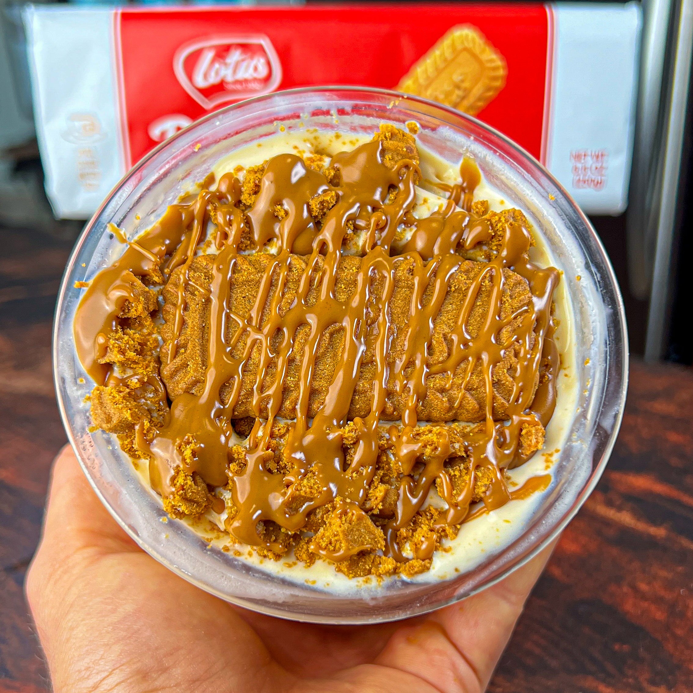 Biscoff Protein Ice Cream