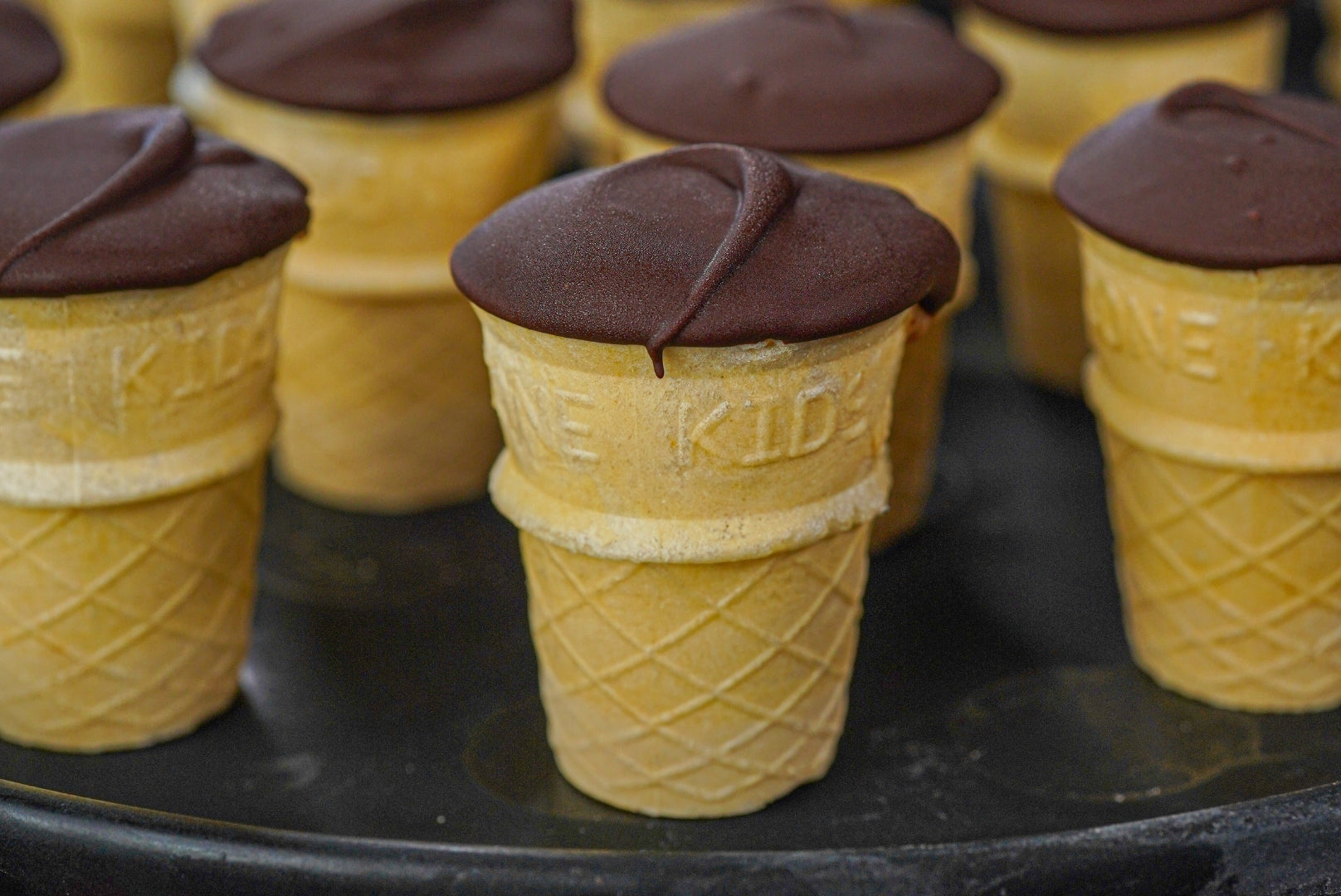 Protein Cookie Dough Snack Cones