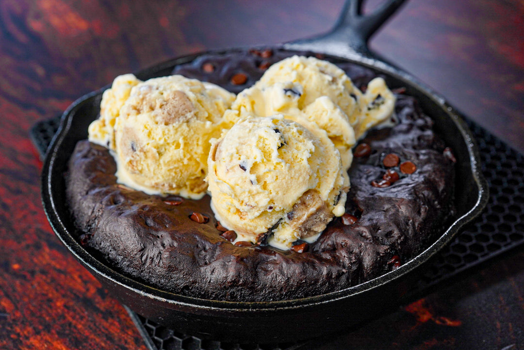 Triple Chocolate Brownie Protein Pizookie