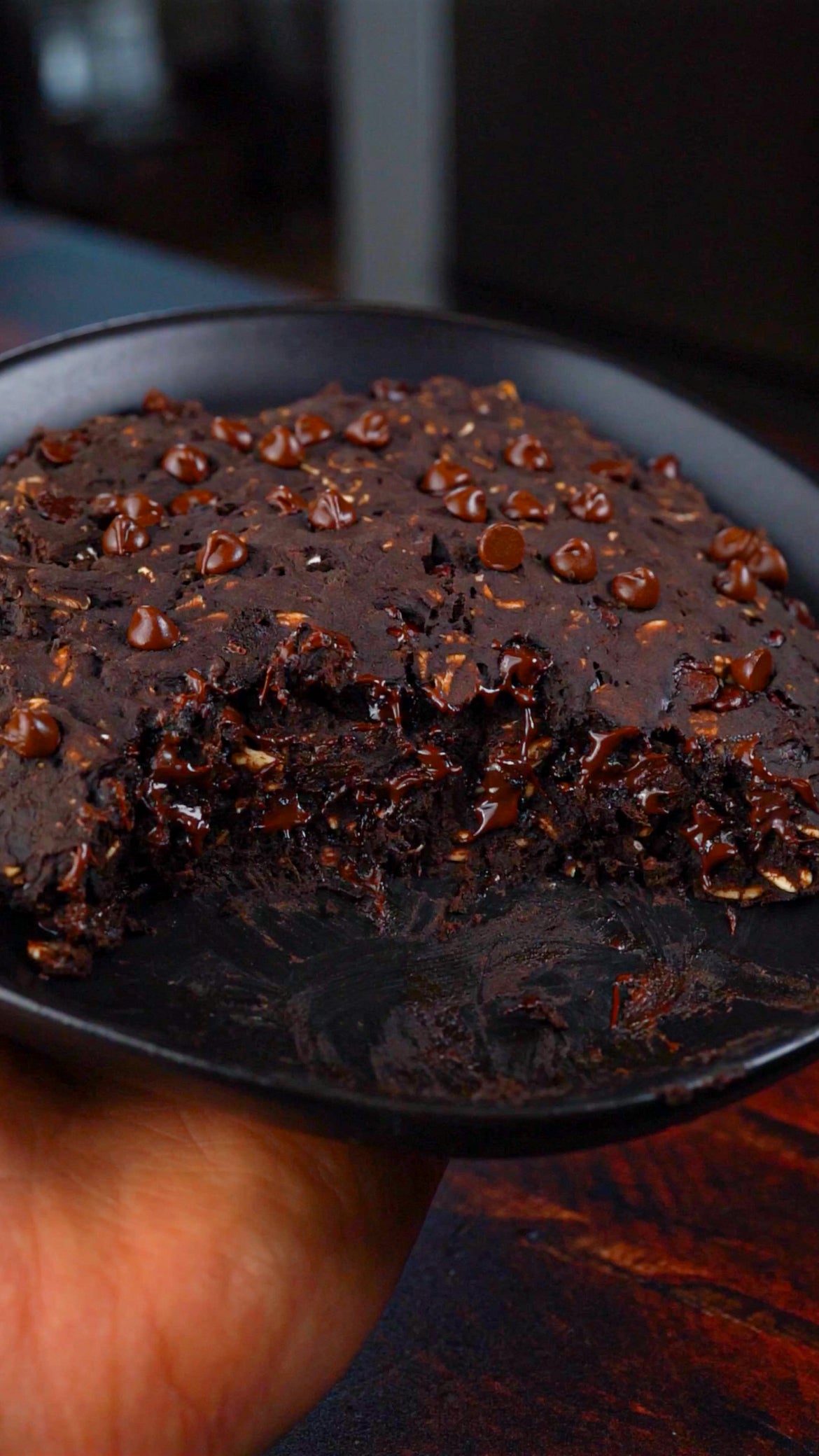 XL Triple Chocolate Protein Breakfast Cookies