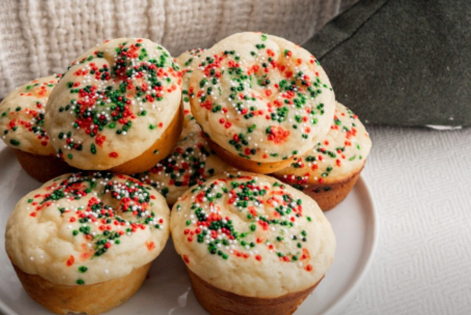 Sugar Cookie Muffins