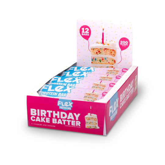 Birthday Cake Batter Protein Bar
