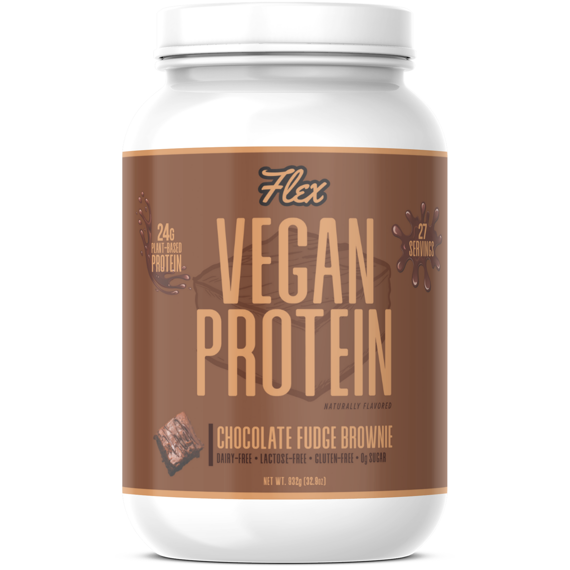 Chocolate Fudge Brownie Vegan Protein