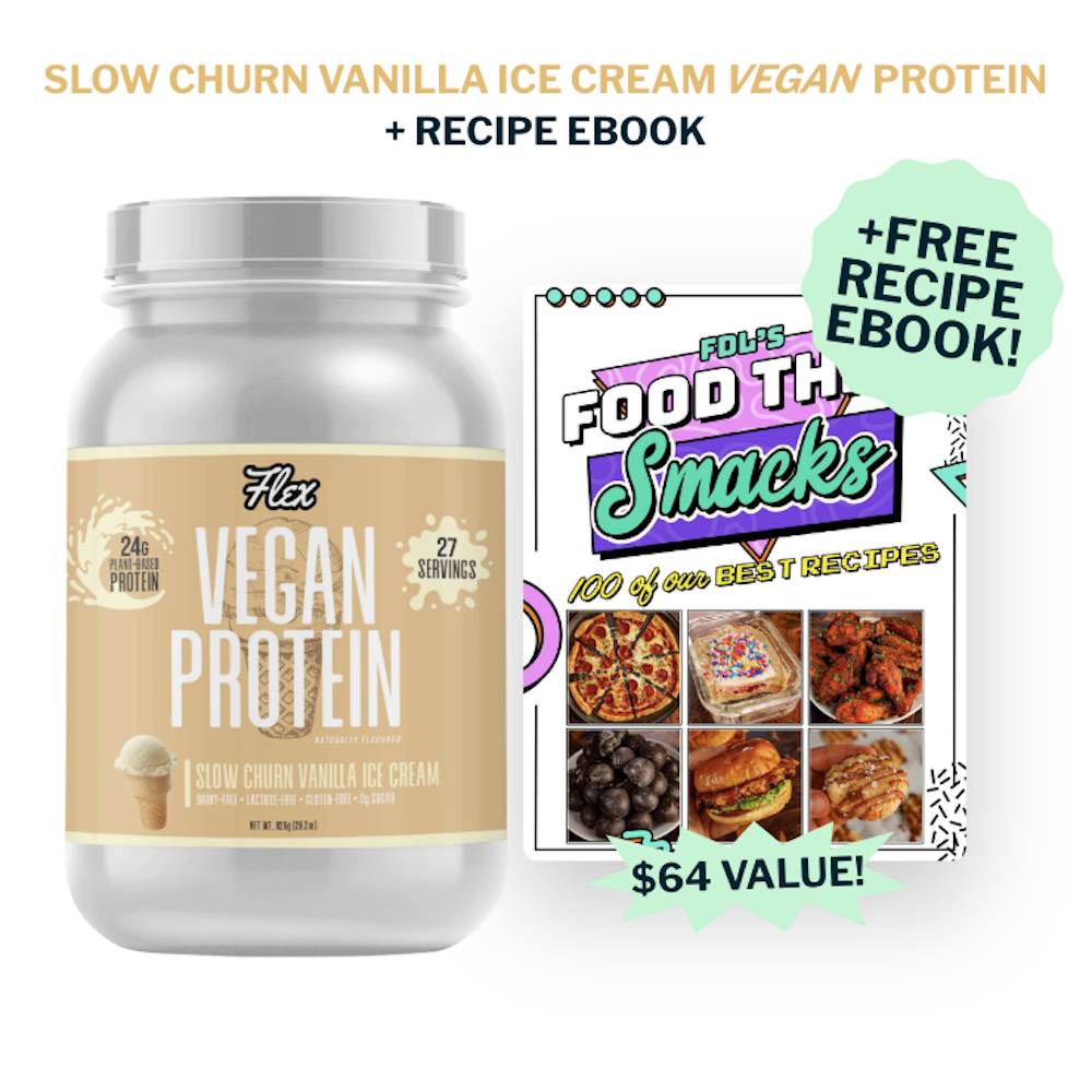 Slow Churn Vanilla Ice Cream Whey Protein – Flex