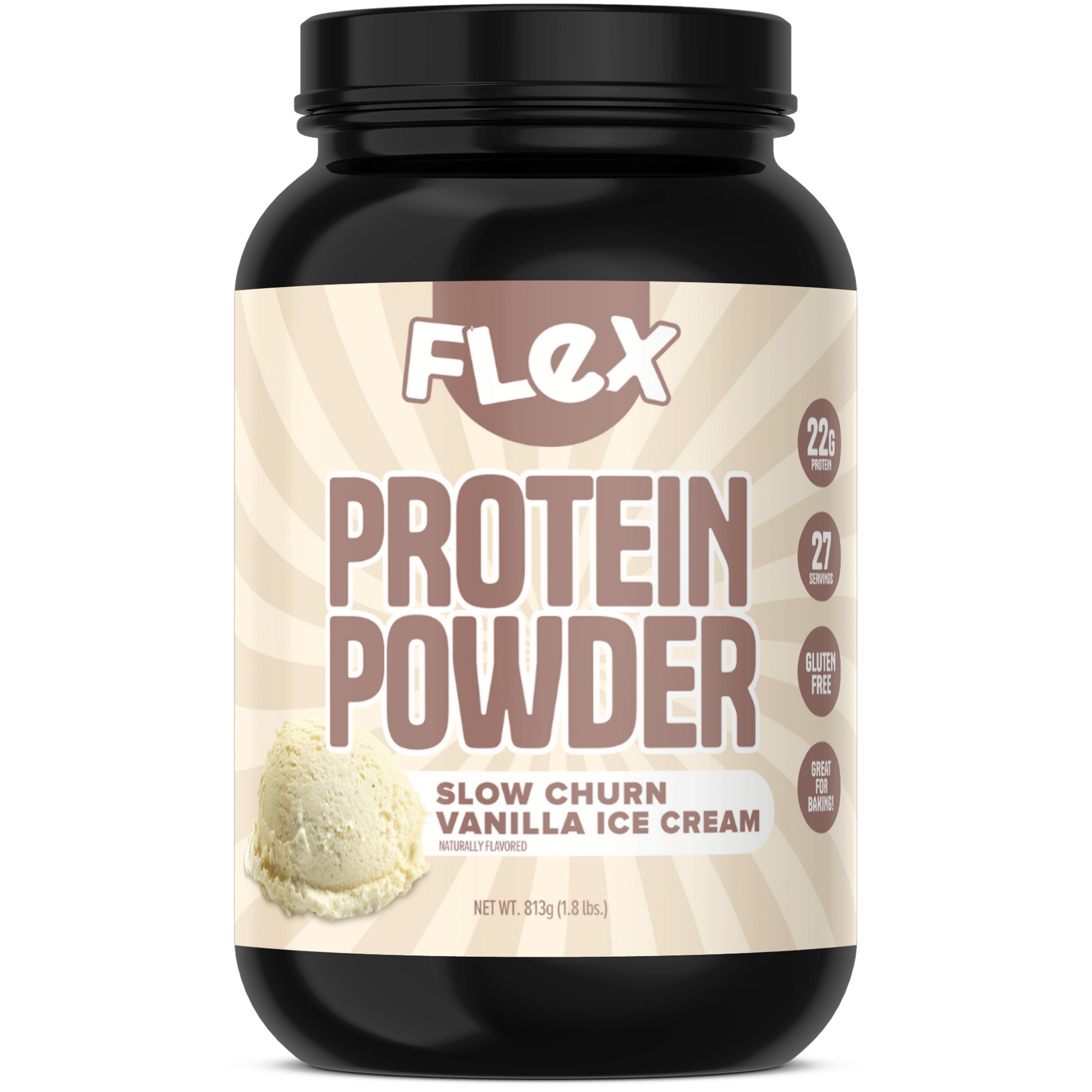 Slow Churn Vanilla Ice Cream Whey Protein