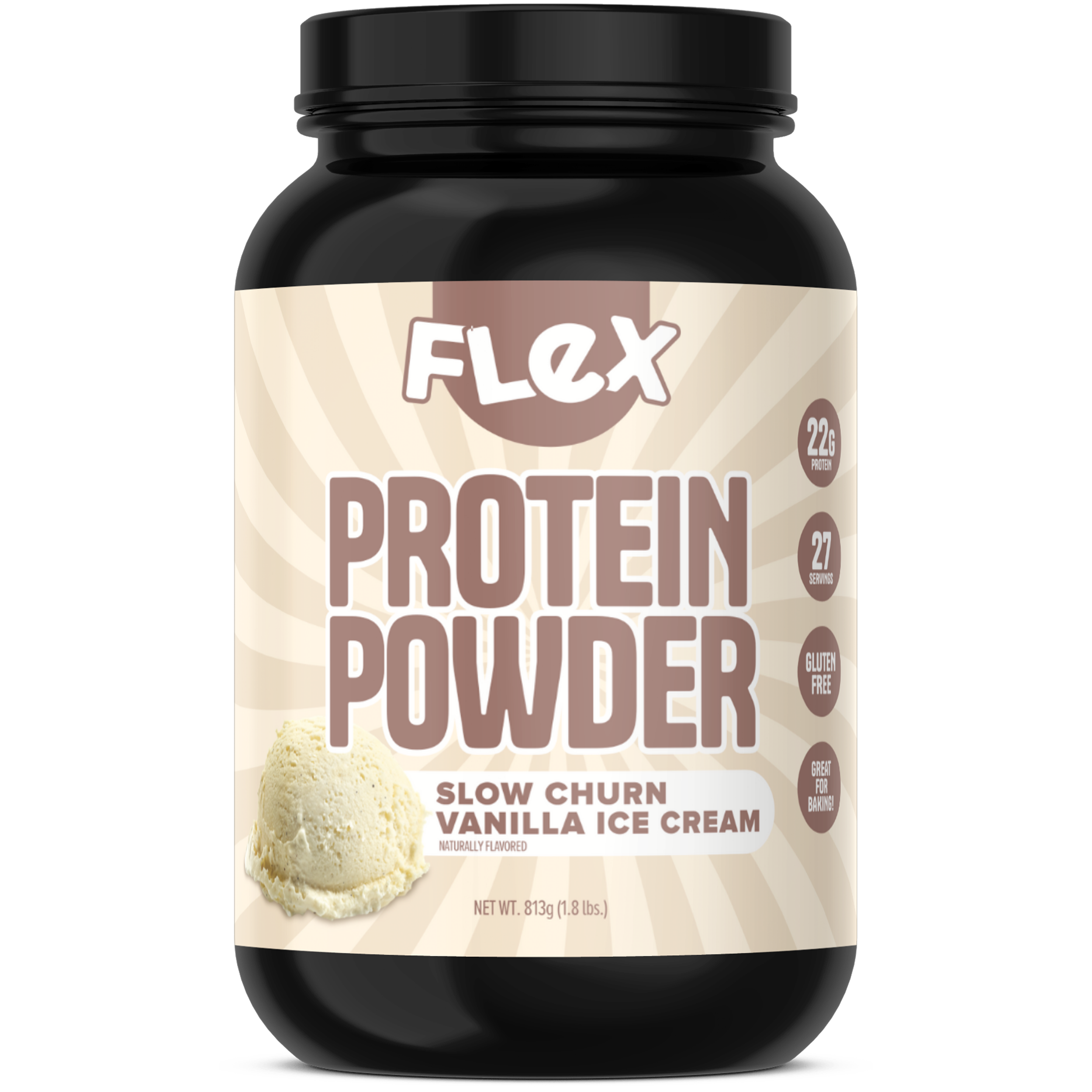 Slow Churn Vanilla Ice Cream Whey Protein