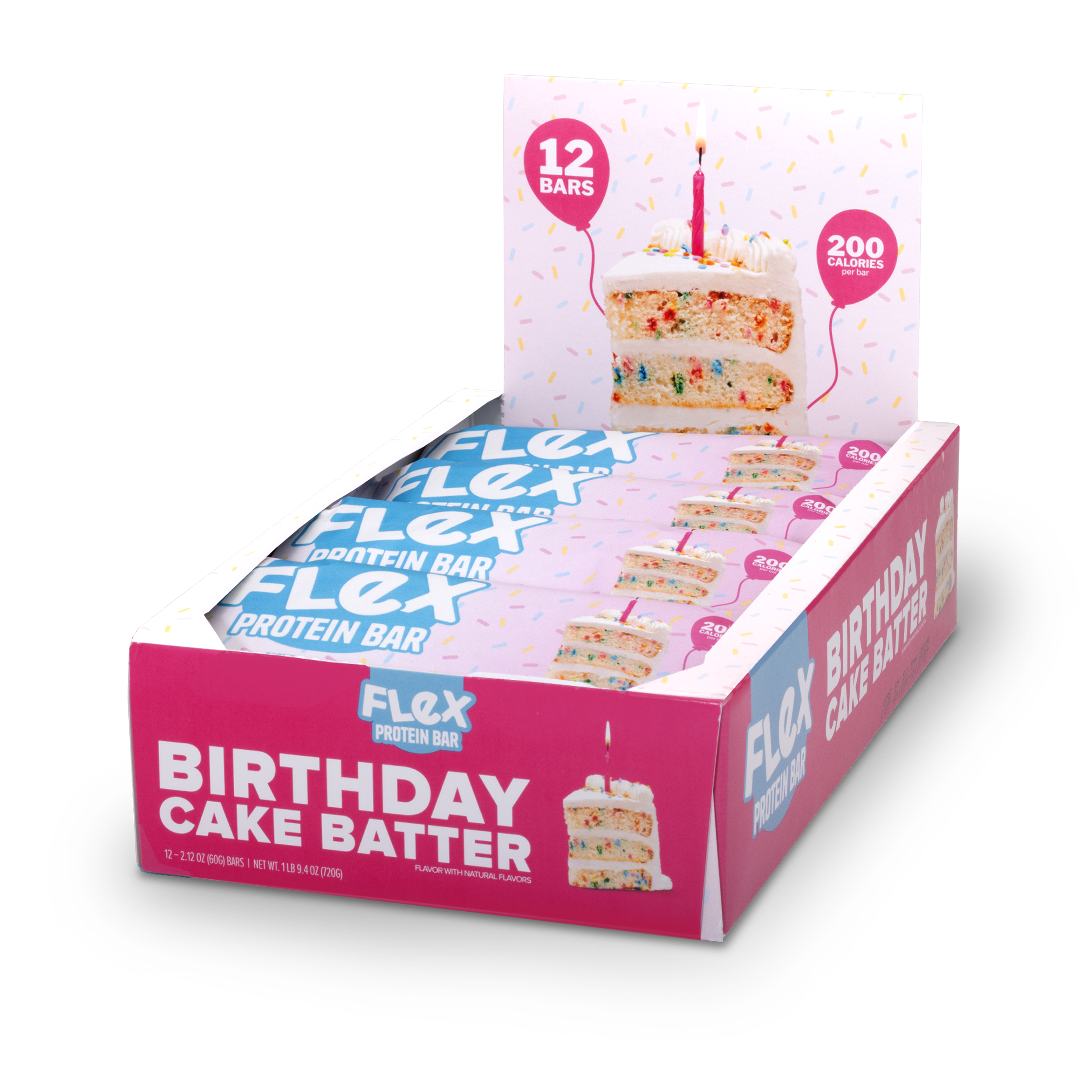 Birthday Cake Batter Protein Bar